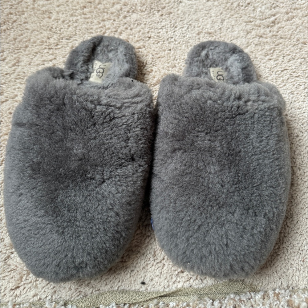 Ugg Slippers Fuzzy Slides